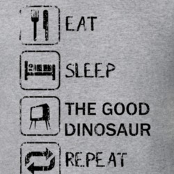 The Good Dinosaur Animation Great Movie Poster Fan T Shirt 10513390
