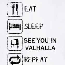 See You In Valhalla Comedy Great Movie Poster Fan T Shirt 10513543