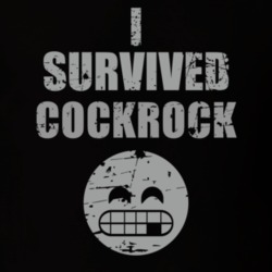 I Survived Cockrock Cool Funny Worn Look Party T Shirt 18957084
