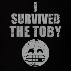I Survived The Toby Cool Funny Worn Look Party T Shirt 18957086