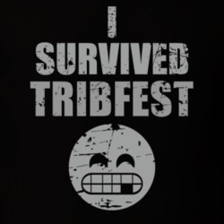 I Survived Tribfest Cool Funny Worn Look Party T Shirt 18957089