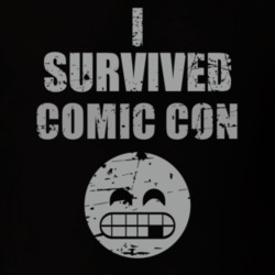 I Survived San Diego Comic Con Festival Cool Party Worn Look T Shirt 18957096