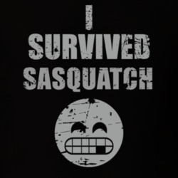 I Survived Quincy Sasquatch Cool Funny Party Worn Look T Shirt 18957102