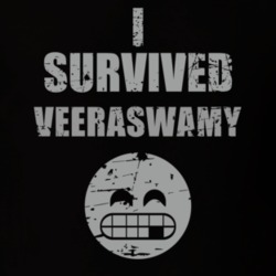 I Survived Veeraswamy Cool Funny Worn Look Party T Shirt 18957109