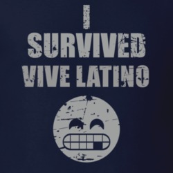 I Survived Mexico City Vive Latino Cool Funny Party Worn Look T Shirt 18957113
