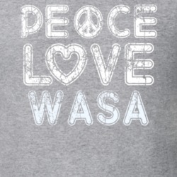 Peace Love Wasa Cool Boat Lover Fun Worn Look Summer T Shirt 18959012