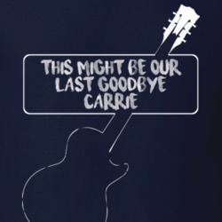 Europe This Might be Our Last Goodbye Carrie 80s Rock n Roll T Shirt 19339722
