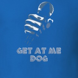 DMX Get At Me Dog Top 90s Rap Hip-Hop Lyrics T Shirt 19487916