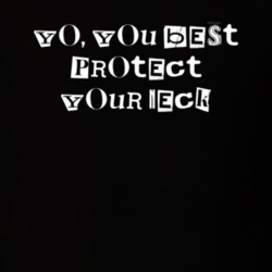 Wu Tang Clan Protect Ya Neck Top 90s Rap Hip-Hop Lyrics T Shirt 19487924