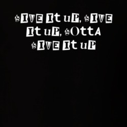 Public Enemy Give It Up Top 90s Rap Hip-Hop Lyrics T Shirt 19487936