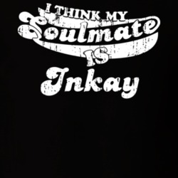 I Think My Soulmate Is Inkay Best Pokemon Worn Look T Shirt 24334174