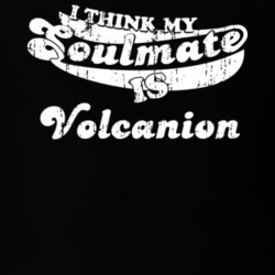I Think My Soulmate Is Volcanion Best Pokemon Worn Look T Shirt 24334510