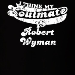 My Soulmate Is Robert Wyman English Ice Hockey Fan Worn Look T Shirt 25088317