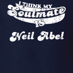 My Soulmate Is Neil Abel Scottish Ice Hockey Fan Worn Look T Shirt 25088319
