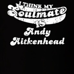 Soulmate Is Andy Aitkenhead Scottish Ice Hockey Fan Worn Look T Shirt 25088320