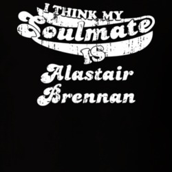 Soulmate Is Alastair Brennan Scottish Ice Hockey Fan Worn Look T Shirt 25088321