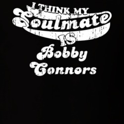 My Soulmate Is Bobby Connors Scottish Ice Hockey Fan Worn Look T Shirt 25088328