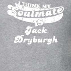 My Soulmate Is Jack Dryburgh Scottish Ice Hockey Fan Worn Look T Shirt 25088329