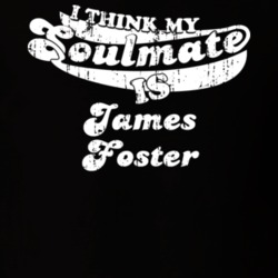 My Soulmate Is James Foster Scottish Ice Hockey Fan Worn Look T Shirt 25088334