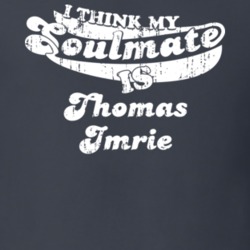 My Soulmate Is Thomas Imrie Scottish Ice Hockey Fan Worn Look T Shirt 25088341