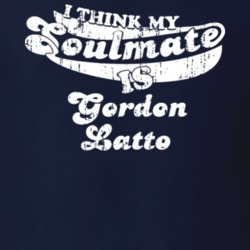 My Soulmate Is Gordon Latto Scottish Ice Hockey Fan Worn Look T Shirt 25088343