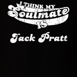 My Soulmate Is Jack Pratt Scottish Ice Hockey Fan Worn Look T Shirt 25088350