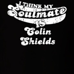 My Soulmate Is Colin Shields Scottish Ice Hockey Fan Worn Look T Shirt 25088354