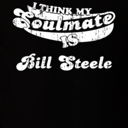 My Soulmate Is Bill Steele Scottish Ice Hockey Fan Worn Look T Shirt 25088357