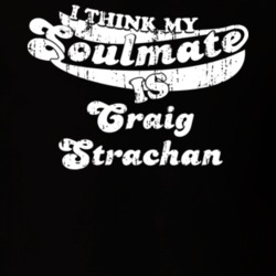 Soulmate Is Craig Strachan Scottish Ice Hockey Fan Worn Look T Shirt 25088358