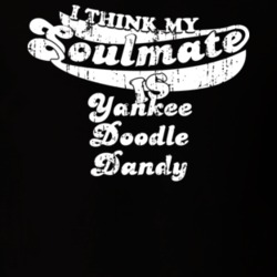 I Think My Soulmate Is Yankee Doodle Dandy Best Movie Worn Look T Shirt 25171431