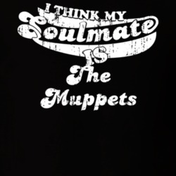 I Think My Soulmate Is The Muppets Best Movie Worn Look T Shirt 25171458