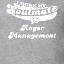 I Think My Soulmate Is Anger Management Best Movie Worn Look T Shirt 25171482