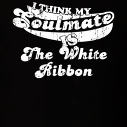 I Think My Soulmate Is The White Ribbon Best Movie Worn Look T Shirt 25171500