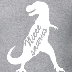 Niece Saurus Niece Dinosaur Funny Family Essential Gift T Shirt 30852696