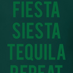 Fiesta Siesta Tequila Repeat Funny Fathers Day Gift Essential T Shirt 30852928