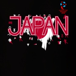 Japan 2018 Fifa World Cup Super Cool Football Fan T Shirt 34390222