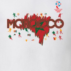 Morocco 2018 Fifa World Cup Super Cool Football Fan T Shirt 34390235