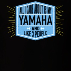 All I Care About It My Yamaha And Like 3 People Boating Boat Fan T Shirt 36532146