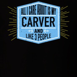 All I Care About It My Carver And Like 3 People Boating Boat Fan T Shirt 36532156
