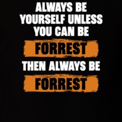 Be Yourself Unless You Can Be Forrest Funny The Unicorn Tv Show Essentials T Shirt 36543476