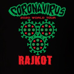 Coronavirus 2020 World Tour Rajkot T Shirt 37865908