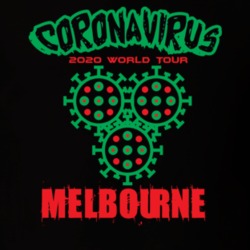 Coronavirus 2020 World Tour Melbourne T Shirt 37865943