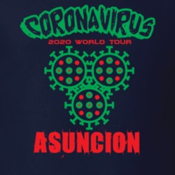 Coronavirus 2020 World Tour Asuncion T Shirt 37865950