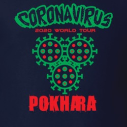 Coronavirus 2020 World Tour Pokhara T Shirt 37866129