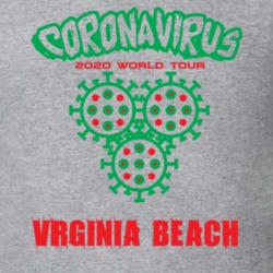 Coronavirus 2020 World Tour Virginia Beach T Shirt 37866142