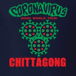 Coronavirus 2020 World Tour Chittagong T Shirt 37866179