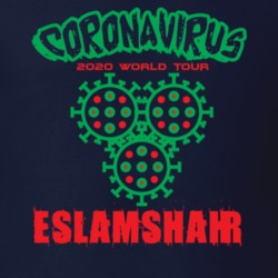 Coronavirus 2020 World Tour Eslamshahr T Shirt 37866184