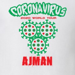 Coronavirus 2020 World Tour Ajman T Shirt 37866185
