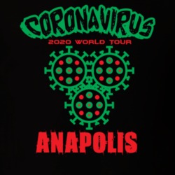 Coronavirus 2020 World Tour Anapolis T Shirt 37866189