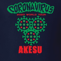 Coronavirus 2020 World Tour Akesu T Shirt 37866200